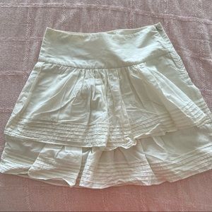 Banana Republic Layered Ruffle skirt
